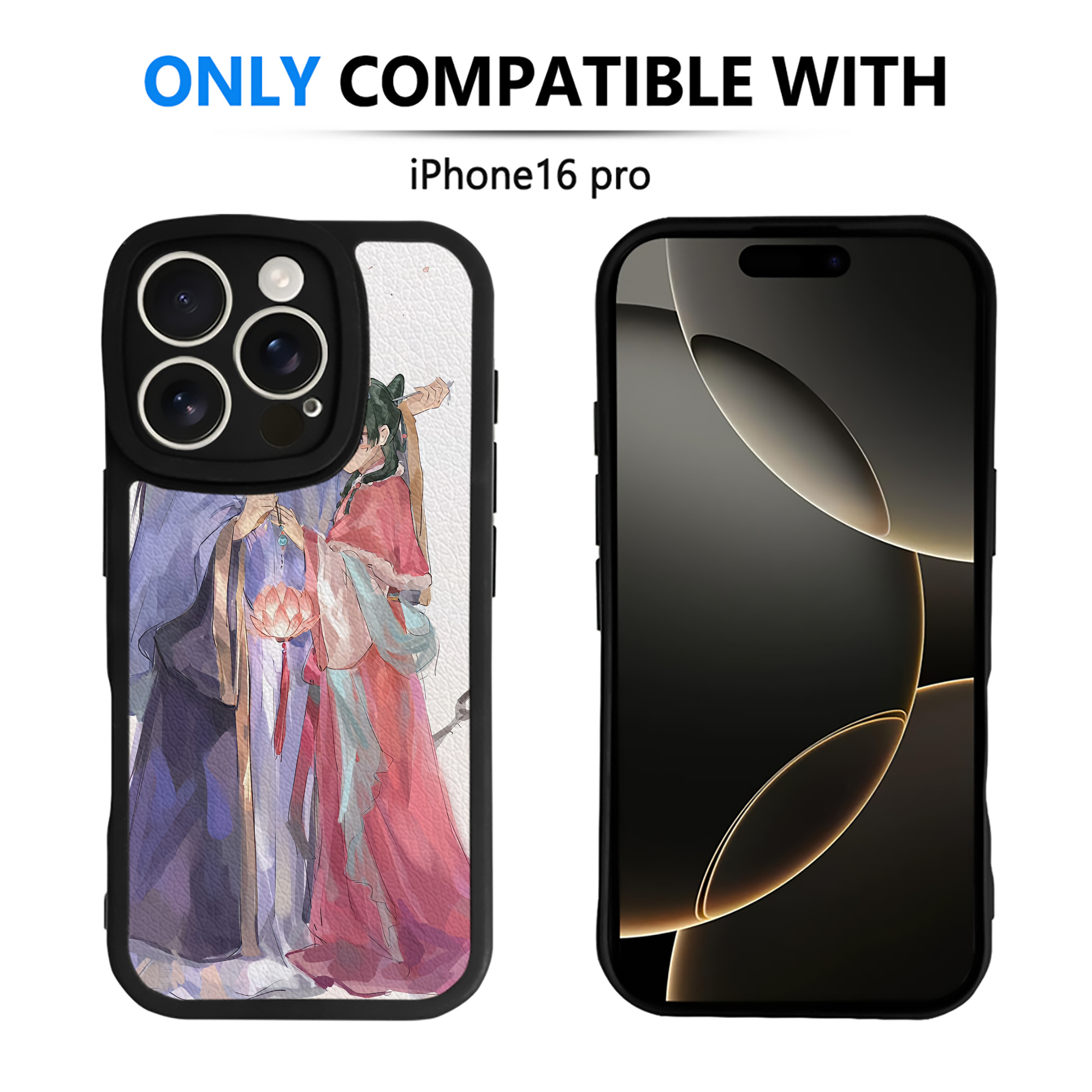 薬屋のひとりごと The Apothecary Diaries 【iPhone 16シリーズ対応】シリコンスマホケース（レザー調） 材質：シリコン